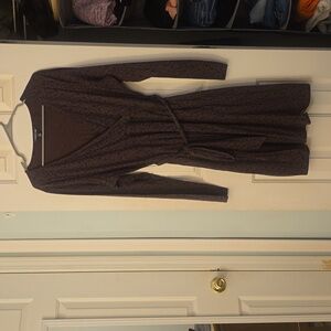 Toad & Co Cue Wrap Long Sleeve Dress Size XL